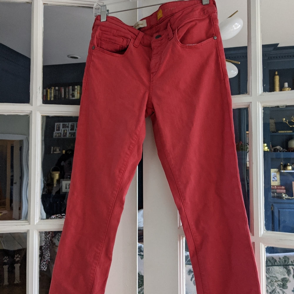 Anthropologie Pilcro Straight leg Jean Size28